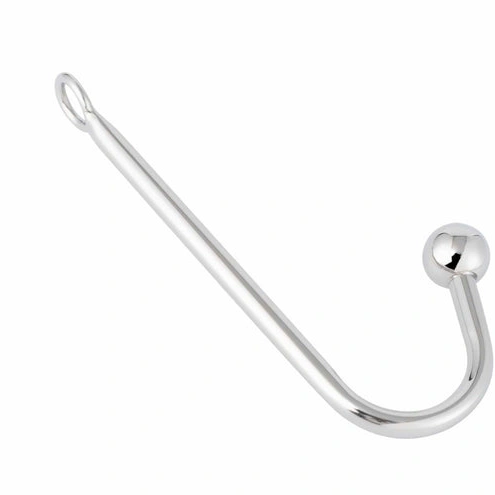 3294 Metal AllNight Sex Anal Smooth Hook Toy 1206